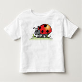 Ladybug Toddler T-Shirt (Voorkant)