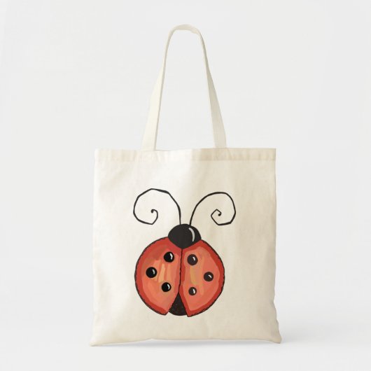 Ladybug Tote Bag (Voorkant)