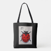 Ladybug Tote Bag (Achterkant)