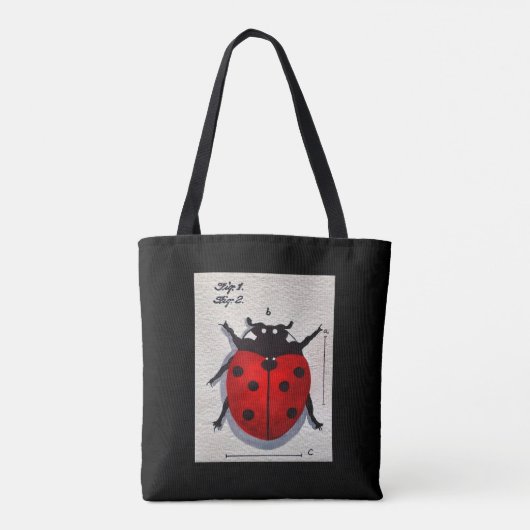Ladybug Tote Bag (Achterkant)