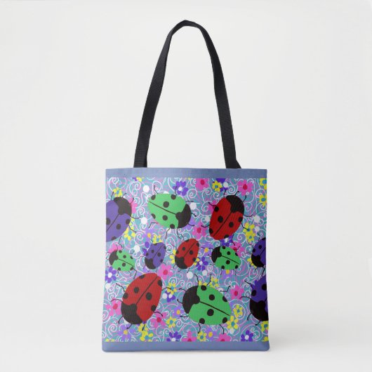 Ladybug Tote Bag (Voorkant)