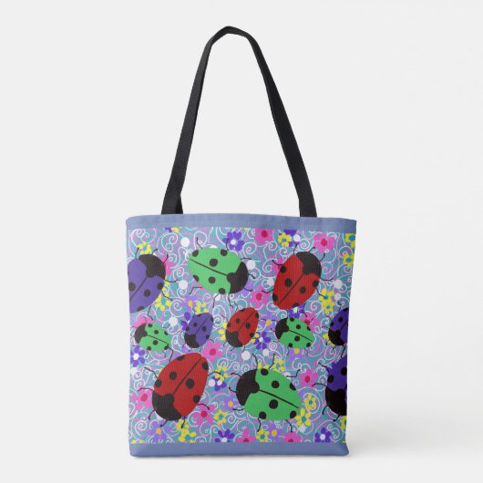 Ladybug Tote Bag (Achterkant)