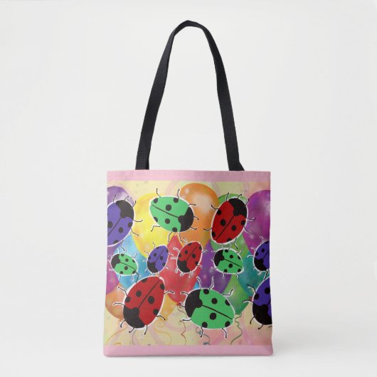 Ladybug Tote Bag (Voorkant)