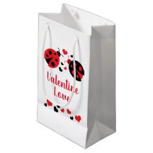 Ladybug Valentijn Love Gift Bag