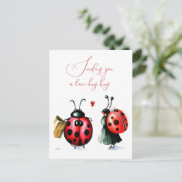 Ladybug Valentijnsdag Kaart