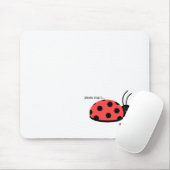 ladybug van muismatje muismat (Met muis)