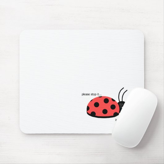 ladybug van muismatje muismat (Met muis)