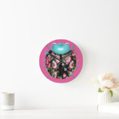 Ladybug Victoriaans florale  rozen schattig Ronde Klok (Huis)