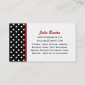 Ladybug-Visitekaartje Visitekaartje (Achterkant)