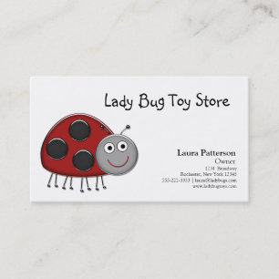 Ladybug-Visitekaartjes Visitekaartje