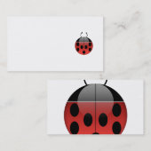 Ladybug-Visitekaartjes Visitekaartje (Voorkant / Achterkant)