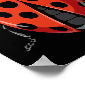 Ladybug Volwassen Kinder Mannen Vrouwen Ladybug Ko Poster (Hoek)