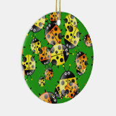 Ladybug Wallpaper Keramisch Ornament (Rechts)