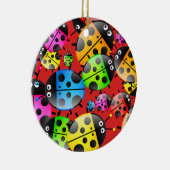 Ladybug Wallpaper Keramisch Ornament (Rechts)