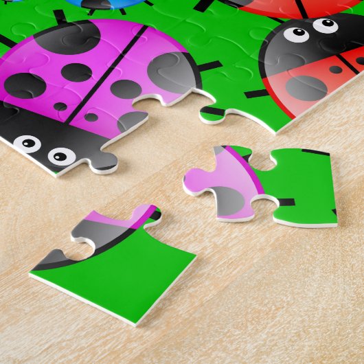 Ladybug Wallpaper Legpuzzel (Zijkant)