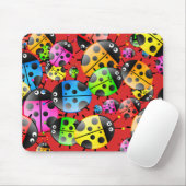 Ladybug Wallpaper Muismat (Met muis)