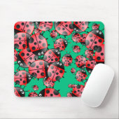 Ladybug Wallpaper Muismat (Met muis)