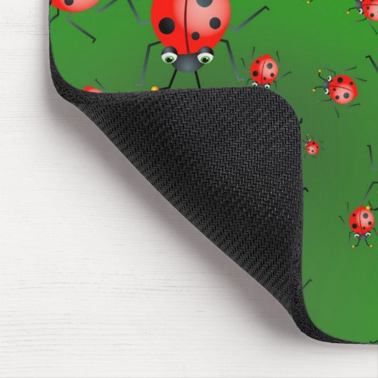 Ladybug Wallpaper Muismat (Hoek)