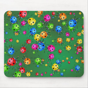 Ladybug Wallpaper Muismat