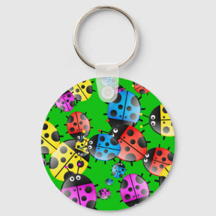 Ladybug Wallpaper Sleutelhanger