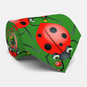 Ladybug Wallpaper Stropdas (Opgerold)