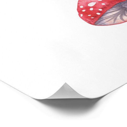 Ladybug - Welkom baby shower Poster (Hoek)