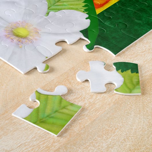 Ladybug Whimsey 3D Folk Art Legpuzzel (Zijkant)