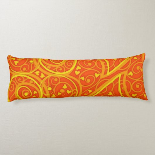 Ladybug Whimsey 3D Folk Art Lichaamskussen (Achterkant)