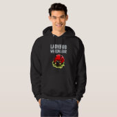 Ladybug Whisperer Ladybug Quote Hoodie (Voorkant volledig)
