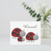 Ladybug Wijziging van adres Kaarten (Staand voorkant)