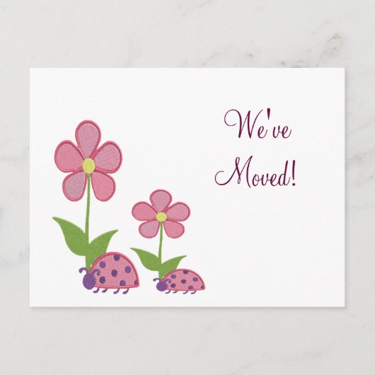 Ladybug Wijziging van adres Kaarten (Voorkant)