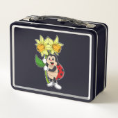 Ladybug with Flower Daffodil (Achterkant)