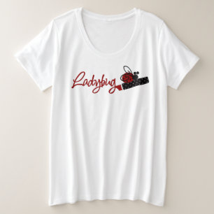 Ladybug -Women's Plus-Size Basic T-Shirt