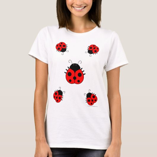 Ladybug Womens T-Shirt (Voorkant)