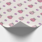 Ladybug Wrapping Paper Cadeaupapier (Hoek)