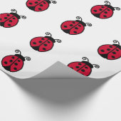 Ladybug Wrapping Paper Cadeaupapier (Hoek)