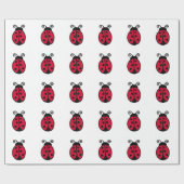 Ladybug Wrapping Paper Cadeaupapier (Vlak)
