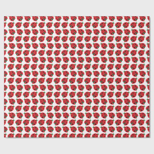 Ladybug Wrapping Paper Cadeaupapier (Vlak)