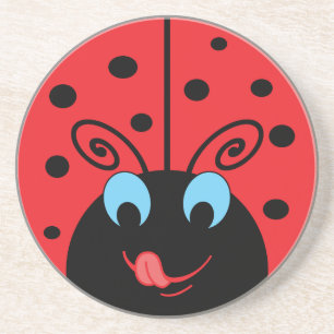 Ladybug Zandsteen Onderzetter