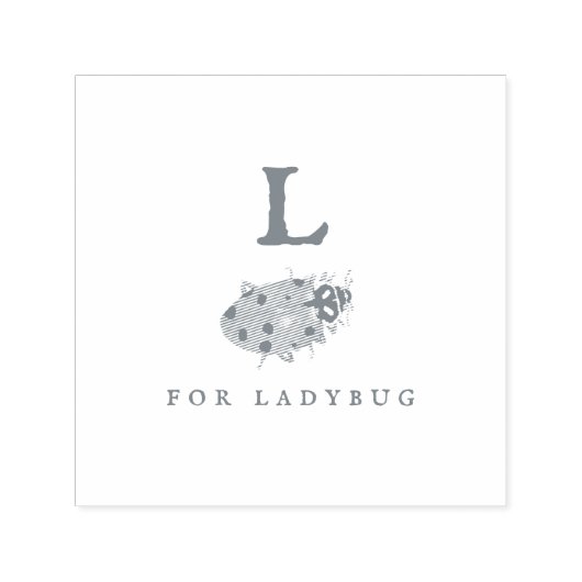 Ladybug Zelfinktende Stempel (Design)