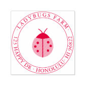 LADYBUG Zie kleurselecties Zelfinktende Stempel (Design)