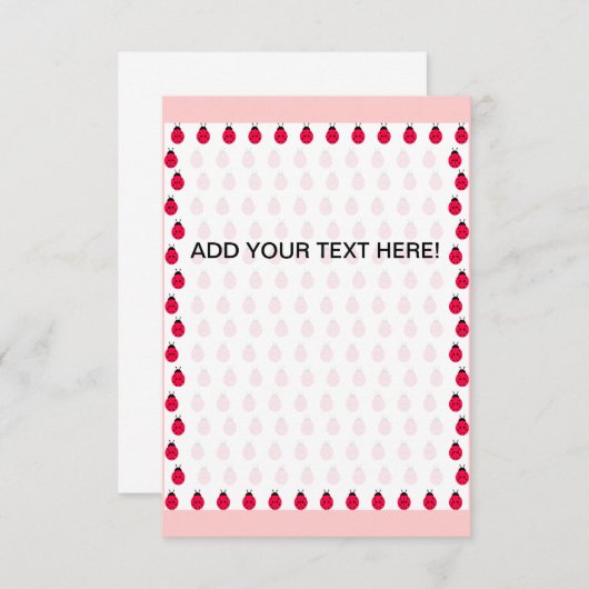 Ladybugs (Voorkant / Achterkant)