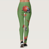 Ladybugs aangepaste Leggings (Achterkant)
