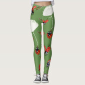Ladybugs aangepaste Leggings (Voorkant)