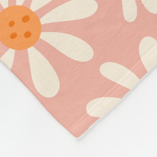 Ladybugs and Daisies Fleece Blanket (Hoek)