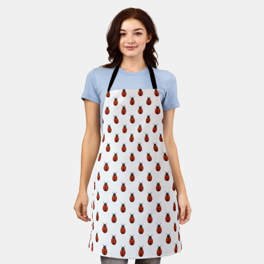 Ladybugs Apron Schort (Gedragen)