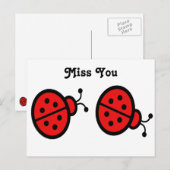 Ladybugs Art Briefkaart (Voorkant / Achterkant)