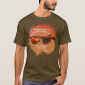 Ladybugs Attitude Inspirational Confucius Quote T-shirt (Voorkant)