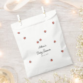 Ladybugs Baby shower Bedankzakje (Geknipt)