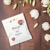 Ladybugs Baby shower Bedankzakje